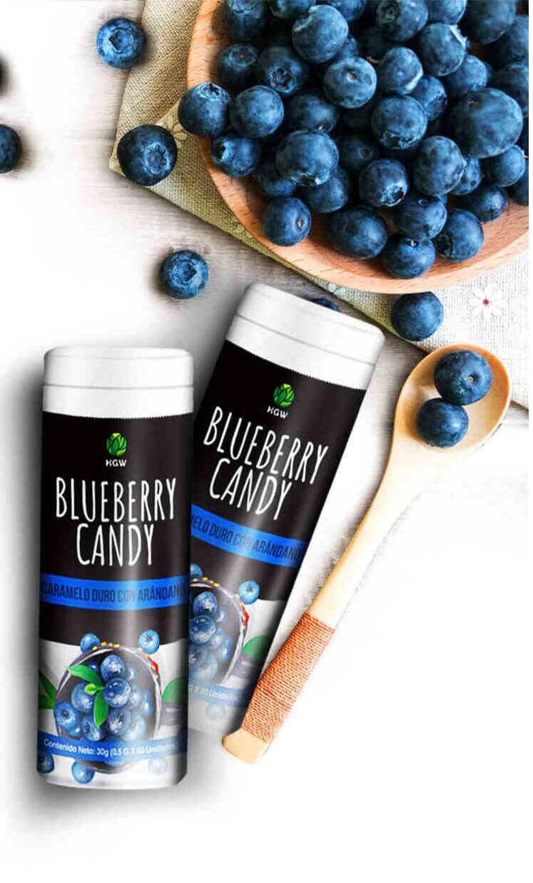 blueberry candy