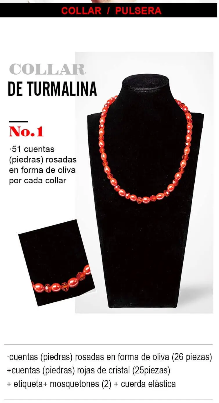 Collar de tourmalina #1