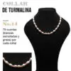 Collar de turmalina