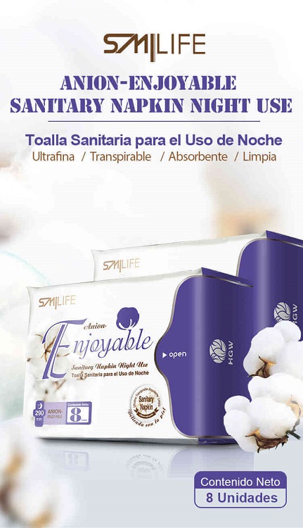 toalla sanitaria nocturna