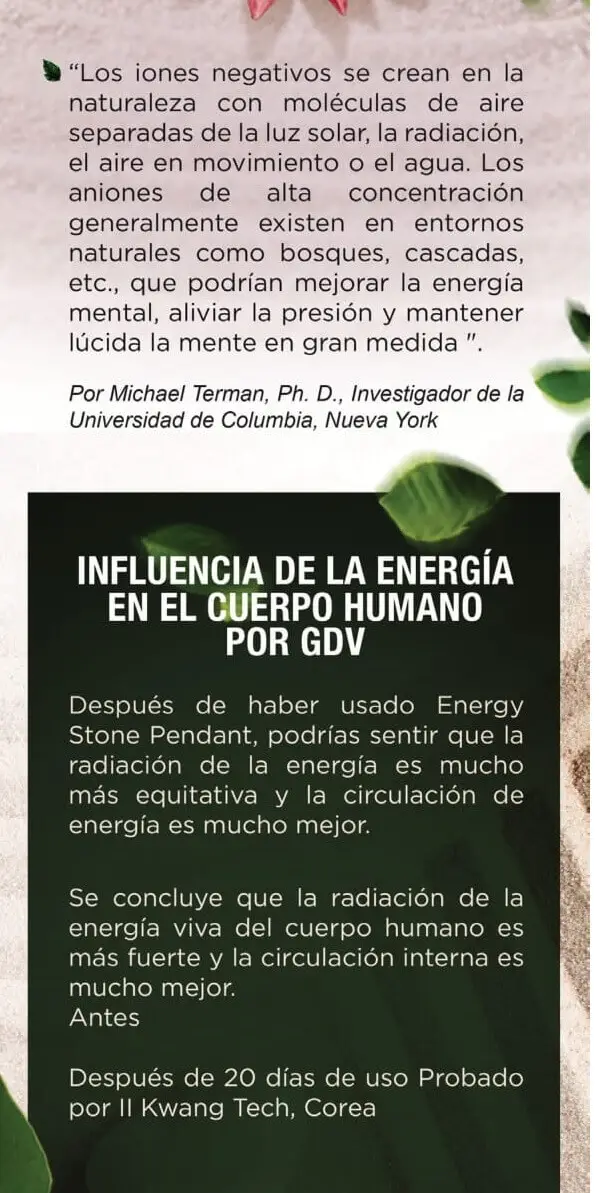 colgante piedra energetica